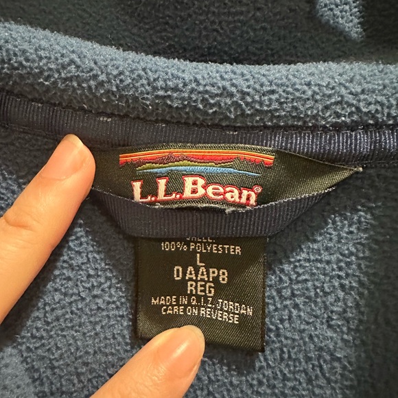 [CLEARANCE] LL Bean Men’s Large Vintage 90s 1/4 Button Fleece Outdoors Hiking - Picture 2 of 4